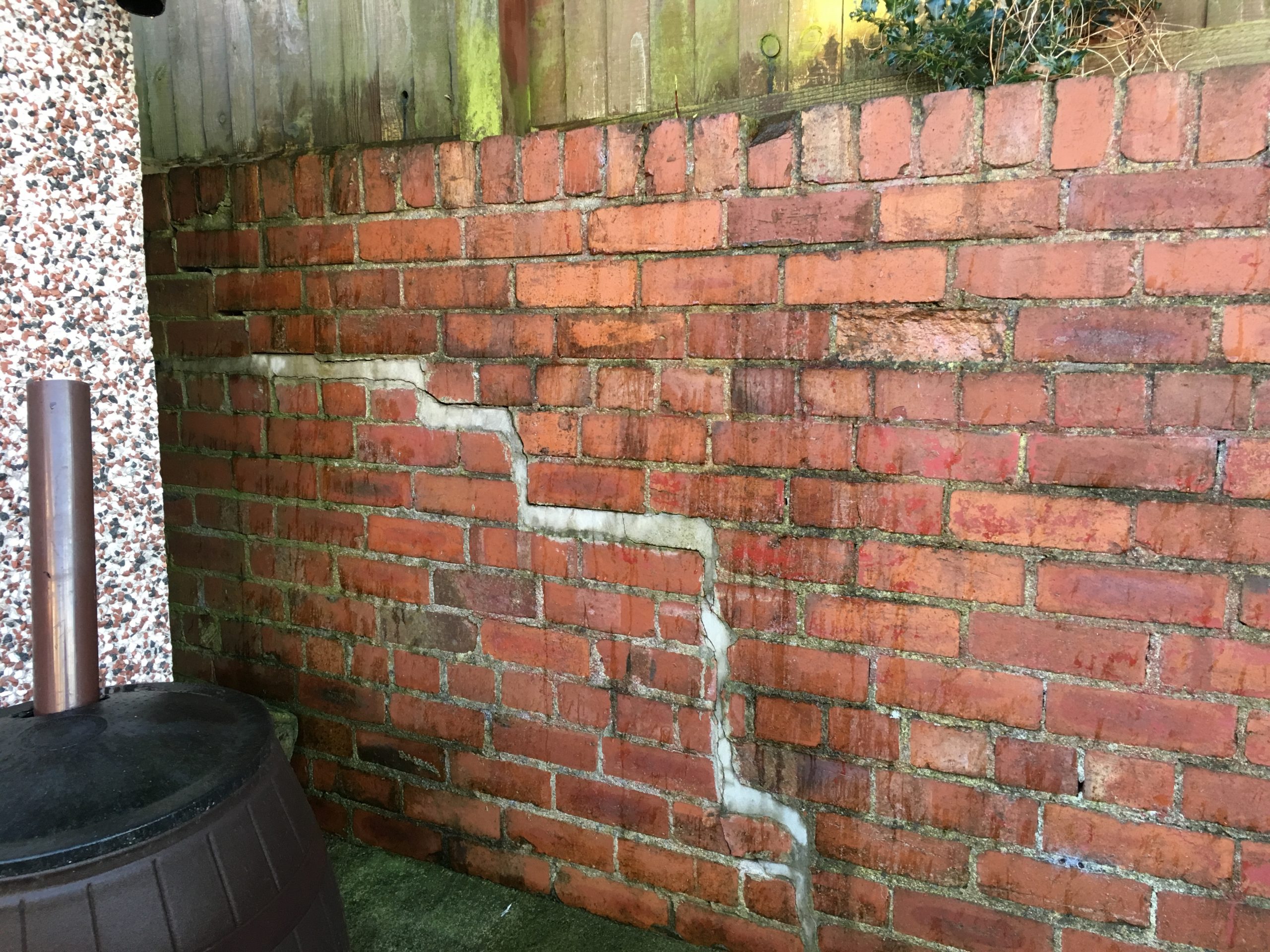 crack in wall crack in wall